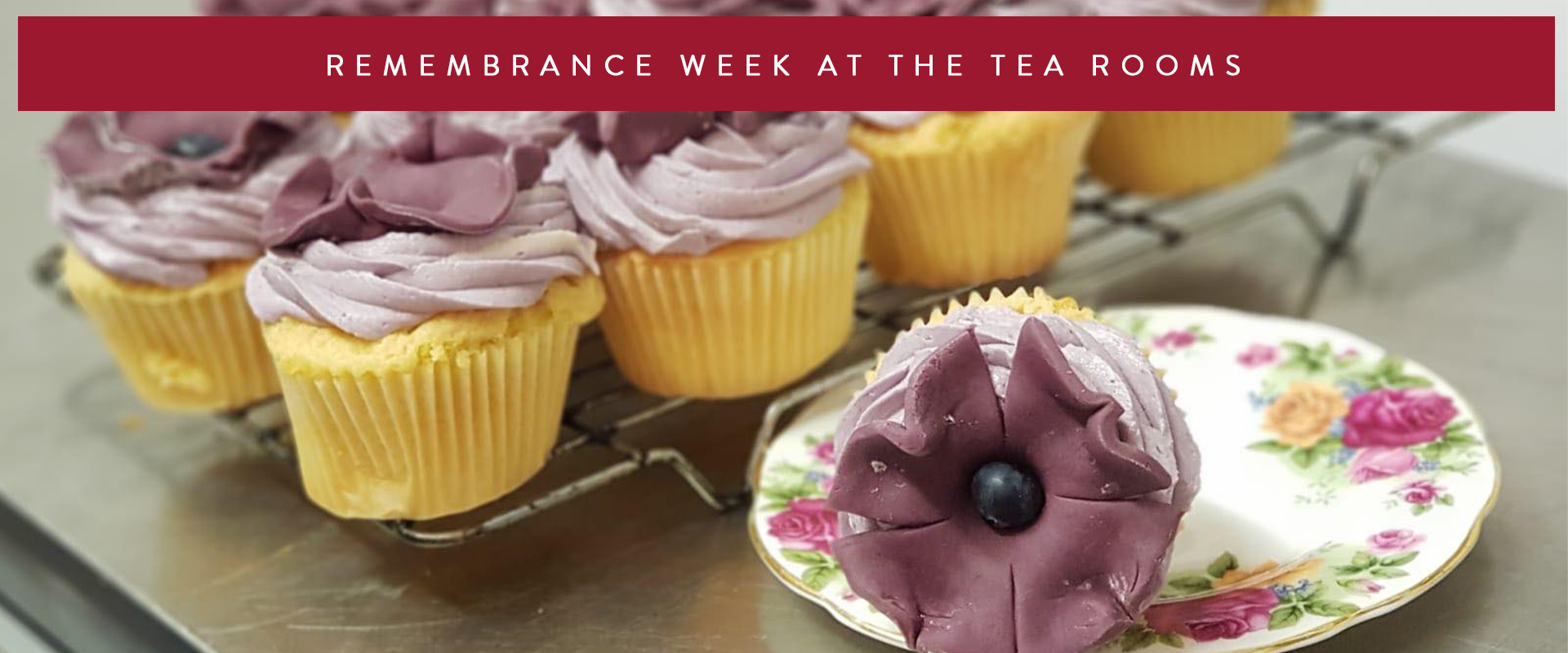 Remembrance Week at the Tearooms